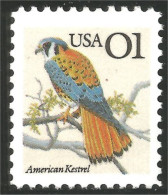 XW01-0363 USA American Kestrel Oiseau Bird Rapace Raptor Crécerelle D'Amérique No Gum - Andere & Zonder Classificatie