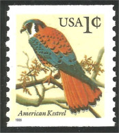 XW01-0356 USA American Kestrel Aigle Eagle Adler Aquila Crécerelle D'Amérique Coil Roulette No Gum - Other & Unclassified