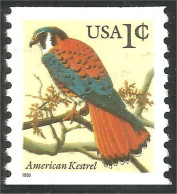 XW01-0355 USA American Kestrel Aigle Eagle Adler Aquila Crécerelle D'Amérique Coil Roulette No Gum - Other & Unclassified