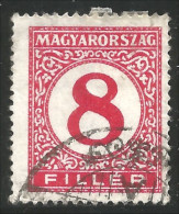XW01-0322 Hongrie Taxe 8f Postage Due - Other & Unclassified