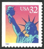 XW01-0328 USA Statue Liberty Liberté Booklet Corner Coin Carnet No Gum - Sonstige & Ohne Zuordnung