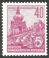 XW01-0314 DDR Dresde Dresden Chateau Zwinger Castle MH * Neuf - Castelli