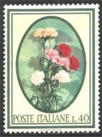XW01-0289 Italy Bouquet Vase Fleur Flower Blume Oeillets Carnation MH * Neuf - Non Classificati