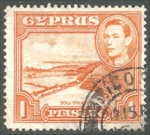 XW01-0230 Cyprus Chypre Soli Theater Theatre George VI - Archaeology