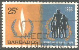 XW01-0223 Barbados Human Rights Droits Homme - Barbades (...-1966)