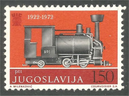 XW01-0206 Yugoslavia Locomotive Train Railways MH * Neuf - Trenes