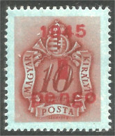 XW01-0187 Hungary Taxe Postage Due 1 Surcharge 1945 MH * Neuf - Otros & Sin Clasificación