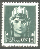 XW01-0158 Italy 15 Lire Italia MH * Neuf - Non Classés