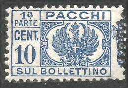 XW01-0164 Italy Paquet Parcel 10 Cent MH * Neuf - Non Classificati