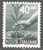 XW01-0152 Italy 40 Cent Planing Tree Pantation Arbre Baum MH * Neuf - Sin Clasificación