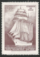 XW01-0108 Chili Ecole Navale School Voilier Bateau Sailing Ship Schiff Boat MNH ** Neuf SC - Ships
