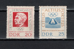 DDR 1963 Olympic Games Set Of 2 MNH - Sommer 1964: Tokio