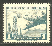 XW01-0085 Chili Avion Airplane Flugzeug Aereo Aviation 1 Ct MNH ** Neuf SC - Airplanes