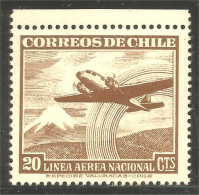 XW01-0083 Chili Avion Airplane Flugzeug Aereo Aviation 20 Cts MNH ** Neuf SC - Avions