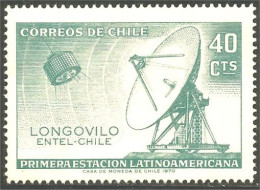 XW01-0072 Chili Telecommunications Antenne Antenna Satellite MNH ** Neuf SC - Télécom