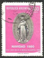 XW01-0022 Argentina Christmas Noel 1980 Médaille Medal - Navidad