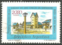 XW01-0008 Argentina Civic Center Bariloche Rio Negro - Andere & Zonder Classificatie