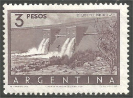 XW01-0004 Argentina Barrage Nihuil Dam MH * Neuf - Otros & Sin Clasificación