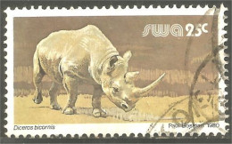 XW01-0972 SWA Rhinocéros Rhino Nilpferd - Autres & Non Classés