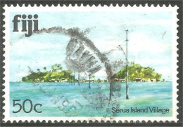 XW01-0919 Fiji Fidji Serua Island Village - Isole