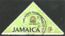 XW01-0787 Jamaica Triangle Girl Guides Scouts 1965 Triangle Scoutism - Gebraucht