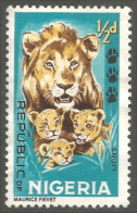 XW01-0765 Nigeria Lion Lionne Lionness Lowe Cub Lionceau Félin Feline Leone  - Felinos