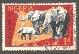 XW01-0766 Nigeria Elephant Olifant Elefante Norsu  - Nigeria (1961-...)
