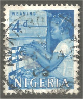 XW01-0758 Nigeria Weaver Textile Tisserand Tissu  - Telecom