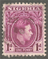 XW01-0725 Nigeria George VI 1944 1d  - Familles Royales