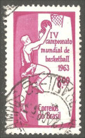XW01-0721 Brésil Championnat Basketball Basket-ball Championship 1963 - Basket-ball