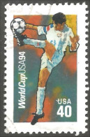 XW01-0714 USA 1994 Football Soccer 40c World Cup Coupe Monde - Autres & Non Classés