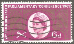 XW01-0701 Great Britain Commonwealth Parliamentaty Conference - Used Stamps