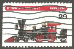 XW01-0683 USA 1994 Train Locomotive HUDSON'S GENERAL 1855 - 1870 Railways - Gebruikt