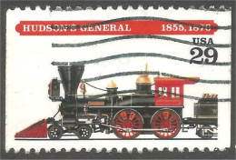 XW01-0681 USA 1994 Train Locomotive HUDSON'S GENERAL 1855 - 1870 Railways - Andere & Zonder Classificatie