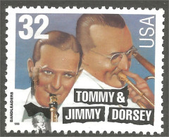 XW01-0677 USA 1995 Music Musician Musique Musicien Tommy Jimmy Dorset - Music