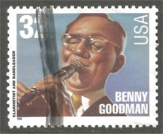 XW01-0676 USA 1995 Music Musician Musique Musicien Benny Goodman Clarinet Clarinette - Música