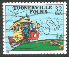 XW01-0662 USA 1995 Comic Strip Cartoon Bande Dessinée Toonerville Folks Tramway Anchor Ancre - Cómics