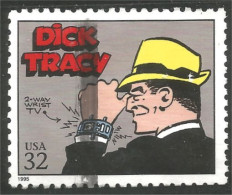 XW01-0650 USA 1995 Comic Strip Cartoon Bande Dessinée Dick Tracy Police - Bandes Dessinées