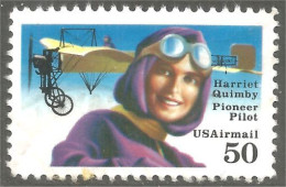 XW01-0644 USA 1991 Harriet Quimby Aviation Pilot Pilote Avion Airplane Flugzeug Aereo Bleriot - Other & Unclassified