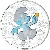 France, 10 Euro, Le Schtroumpf Financier (13/20), 2020, Monnaie De Paris, FDC - Frankreich
