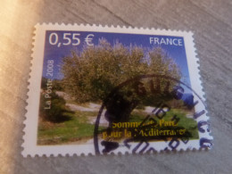 Sommet De Paris Pour La Méditerranée - L'Olivier - 0.55€ - Yt 4259 - Multicolore - Oblitéré - Année 2008 - - Used Stamps