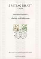 Bund Jahrgang 1977 Ersttagsblätter ETB Komplett (XL9777) - Brieven En Documenten