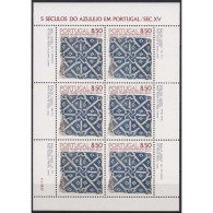 Portugal 1981 500 Jahre Azulejos Kleinbogen 1528 K Postfrisch (C91270) - Blocs-feuillets