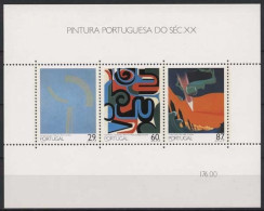 Portugal 1989 Gemälde Im 20. Jh. Block 67 Postfrisch (C91105) - Blocks & Kleinbögen