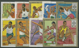 Burundi 1968 Olympische Sommerspiele In Mexiko 446/55 B Postfrisch - Nuovi