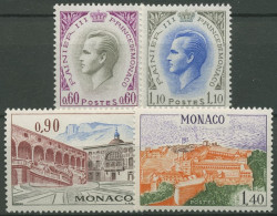 Monaco 1971 Fürst Rainier III. Fürstenpalast 1017/20 Postfrisch - Nuevos
