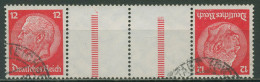 Deutsches Reich Zusammendrucke 1936/37 Hindenburg KZ 23.2.2 Gestempelt - Zusammendrucke