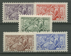 Monaco 1955 Freimarken Für Visitenkarten Ritter Rüstung 497/01 Postfrisch - Unused Stamps