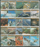 Marshall-Inseln 1995 Kampfflugzeuge 636/60 Postfrisch - Marshall