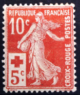 FRANCE                           N° 147                     NEUF*          Cote : 40 € - Unused Stamps